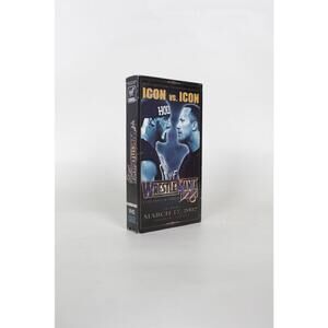 02' WWF Icon Vs. Icon Wrestlemania VHS Tape